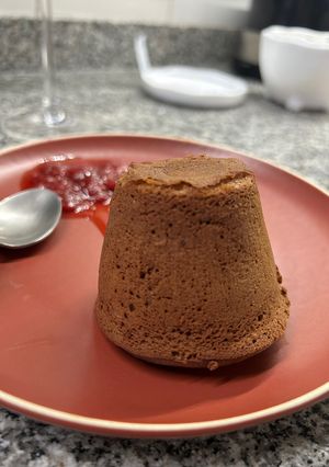 Una foto de Volcán de Chocolate 🍫