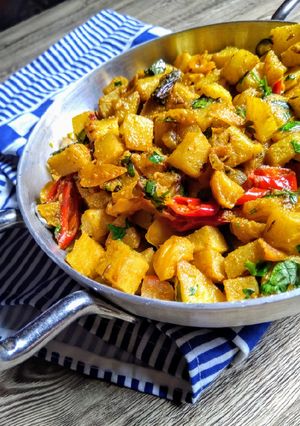 A picture of Beneficial turnips dish.