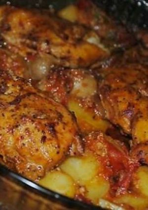 صورة لوصفة صينية فراخ مشويه ب البطاطس