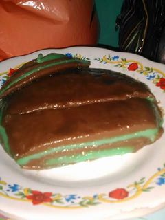 Foto resep #kenyal kenyol (Kue lapis sagu)