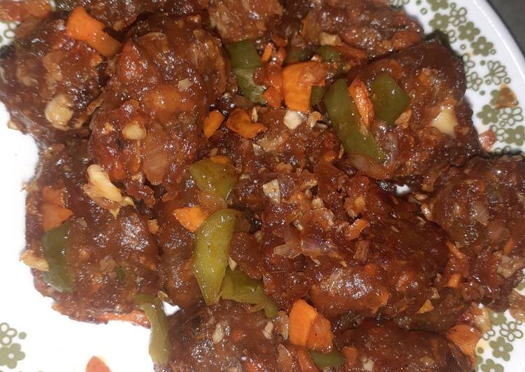 Veg Manchurian Dry