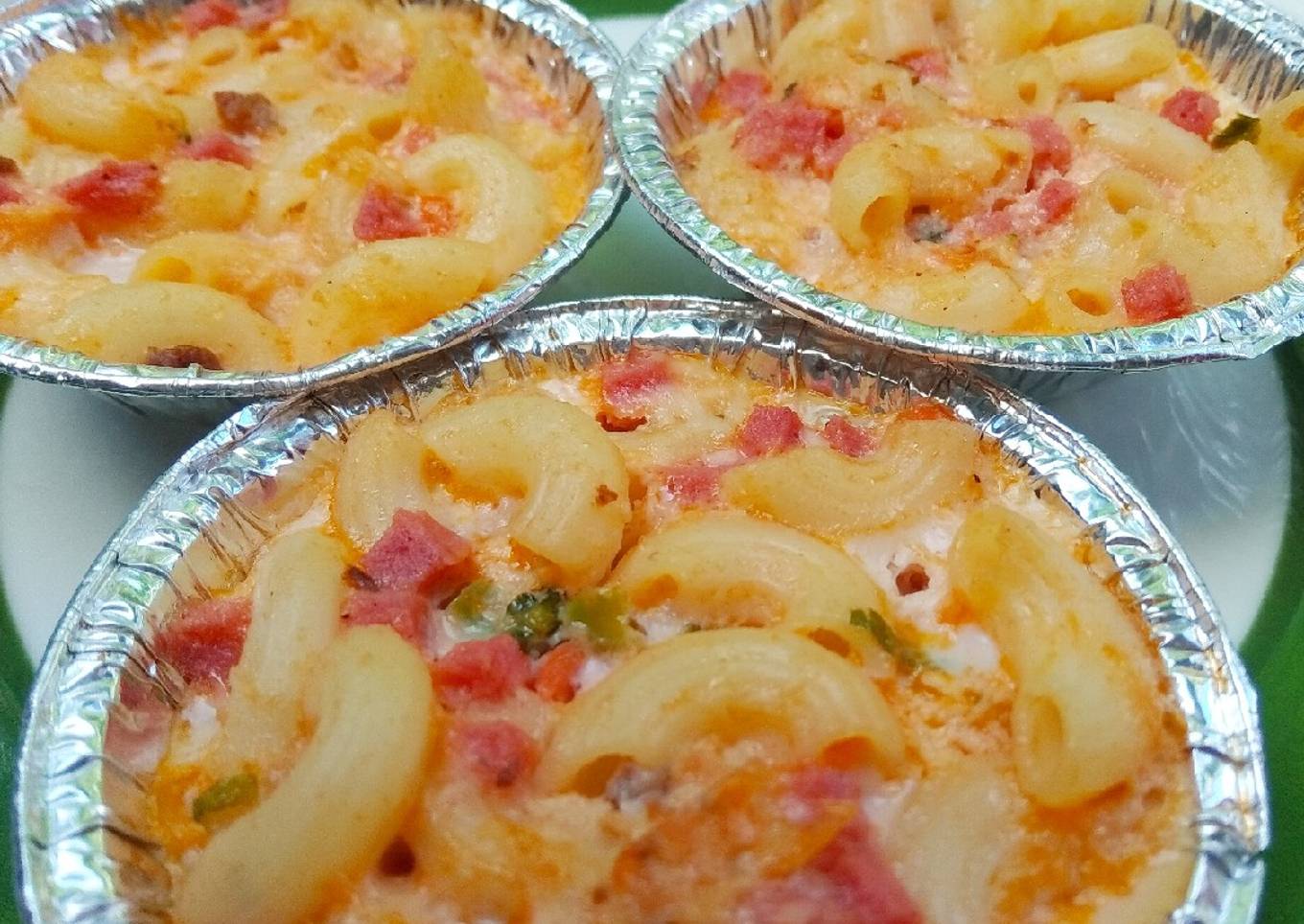 Makaroni schotel saos spaghetti praktis