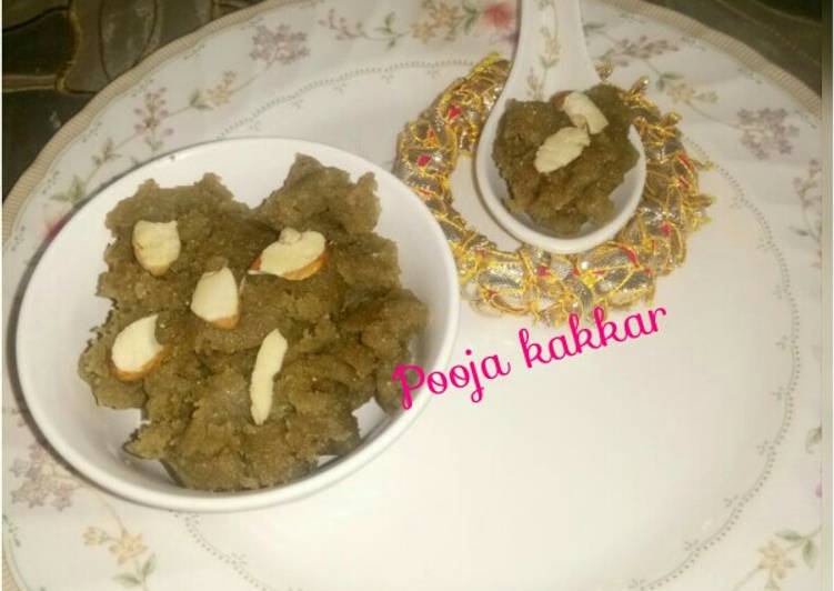 Step-by-Step Guide to Prepare Super Quick Homemade Millet flour (bajra) halwa