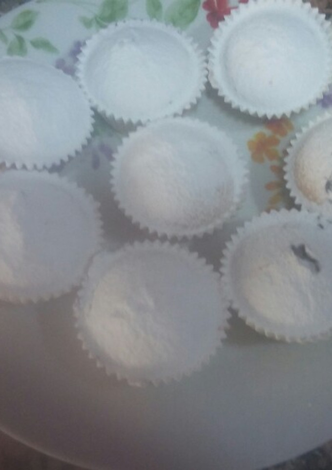 Una foto de Muffin de Arándanos
