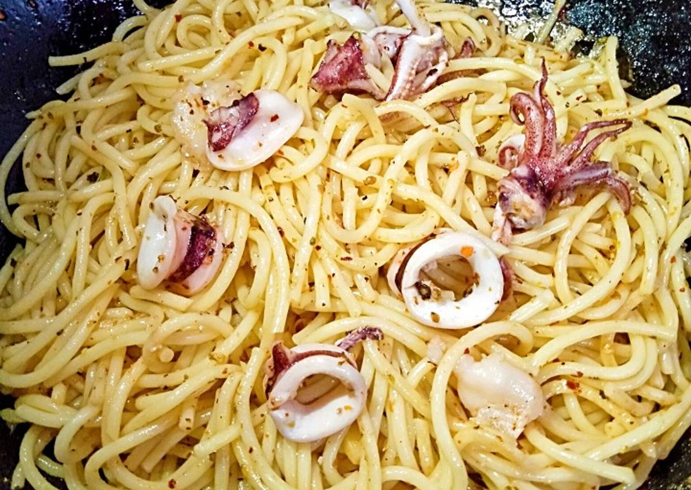 Resepi Spahetti aglio olio yang Lazat dan Ringkas