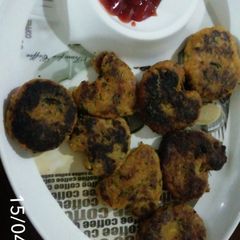 A picture of Poha cutlets.