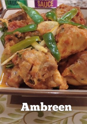 A picture of Chicken Karahi 😋.