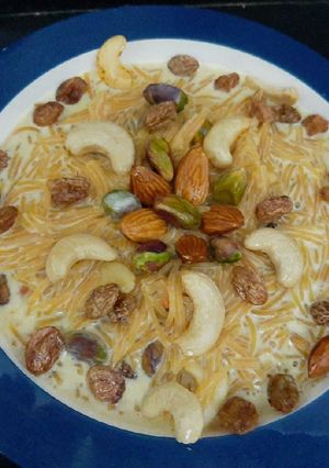A picture of Sevaiya Payasam.