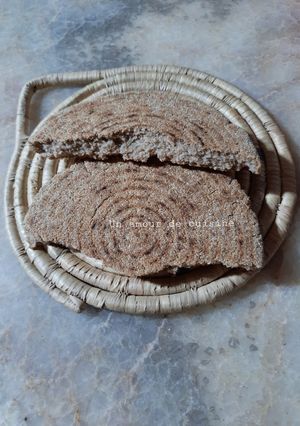 Une photo de Galette à la semoule d'orge 🌾