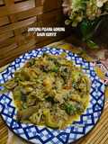 22:2:26 - Jantung pisang goreng daun kunyit