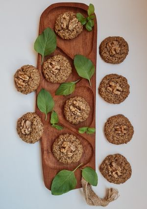Una foto de Galletas de avena y harina de Moringa oleifera