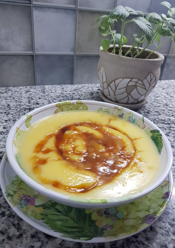 Una foto de Crema catalana