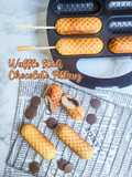 Waffle Stick with Chocolate Filling