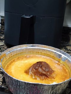 Una foto de Tarta de queso al air fryer