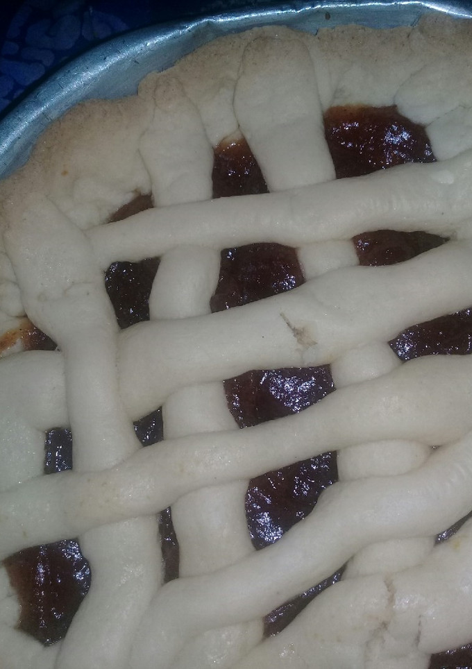 Una foto de Pasta frola Para el Mate😍❤