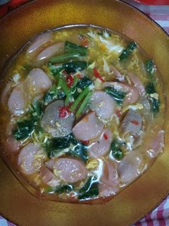 Foto resep Seblak kuah  bakso sosis