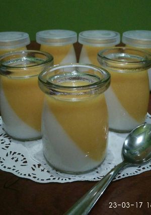 Foto resep 🍮 Puding Mangga