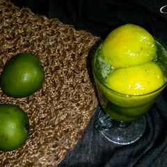 A picture of Raw Mango Flavoured Rasgulla.