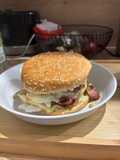 Burger Maison au Fromage à Raclette