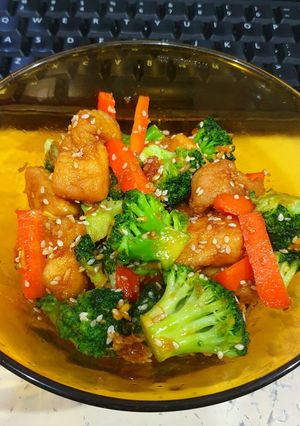 Foto resep Honey Sesame Chicken (Ayam Madu-Wijen)