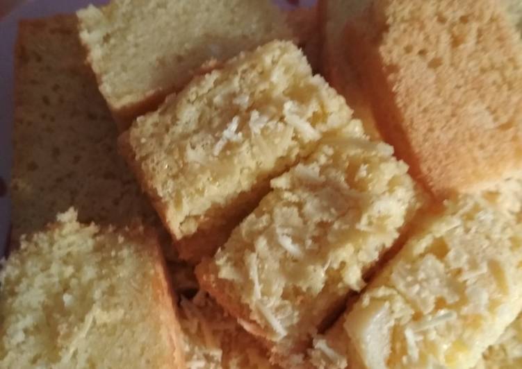 Resep Bolu singkong keju, Bikin Ngiler