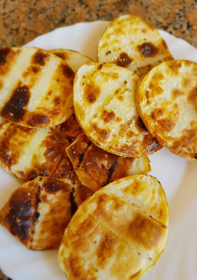 Una foto de Patatas a la parrilla