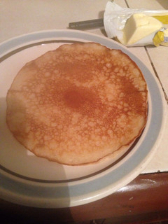 A picture of Banana Oat Pancakes.