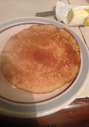 A picture of Banana Oat Pancakes.