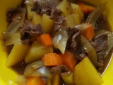 Nikujaga daging ala surabaya