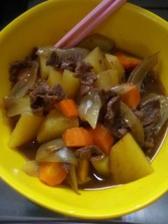 Foto resep Nikujaga daging ala surabaya