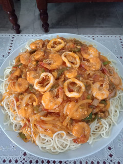 Foto resep Seafood Spaghetti Modifikasi🍝