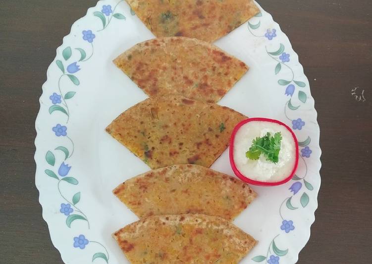 Easiest Way to Make Any-night-of-the-week Moong Dal Paratha