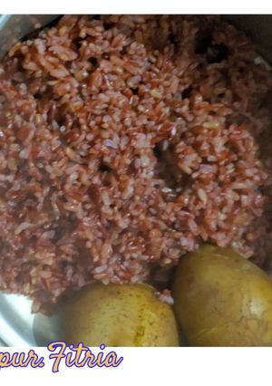Foto resep Nasi Merah untuk Diet