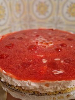 Una foto de Cheesecake con Pikotas