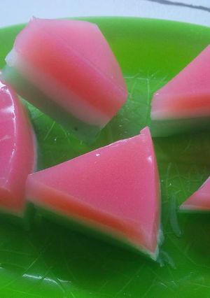 Foto resep Puding lapis legit