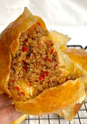 Foto resep #36 Roti Sobek Bakso Pedas