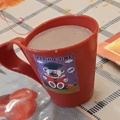 Choco almond milk A picture of Choco almond milk.