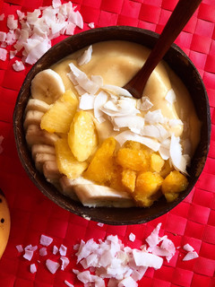 Una foto de Smoothie bowl tropical
