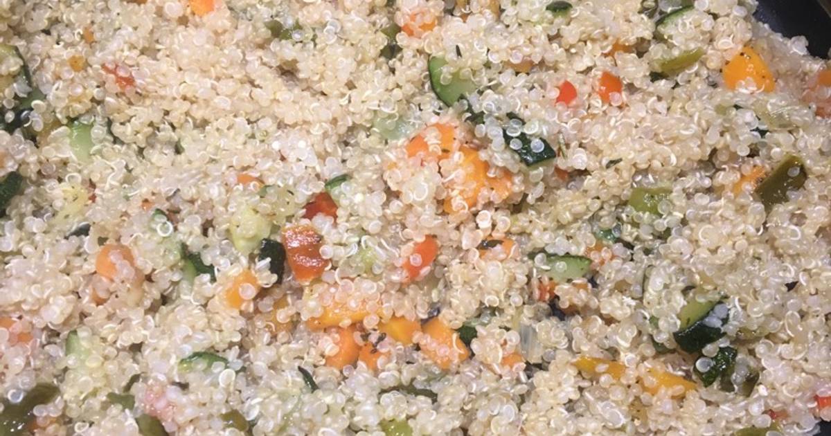 Quinoa con verduras Receta de Mipsiko- Cookpad