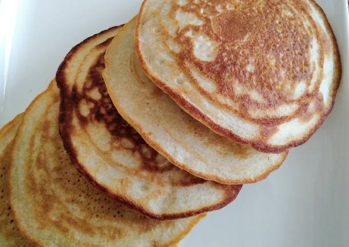 Soft fluffy pancakes