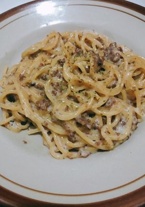 Foto resep Spaghetti Carbonara menggunakan Fibercreme