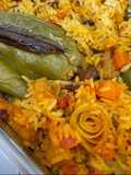 Arroz de Forno com Legumes