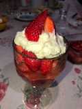 Frutillas con Crema