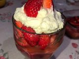 Frutillas con Crema