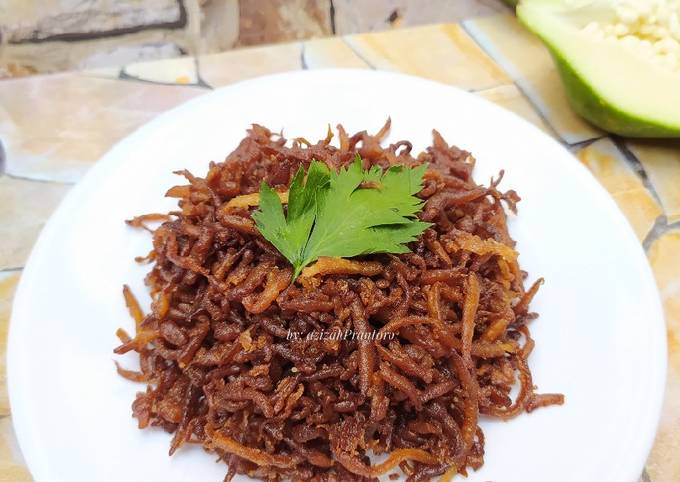 Ternyata ini loh! Resep membuat Abon PaTah (Pepaya menTah) yang sempurna