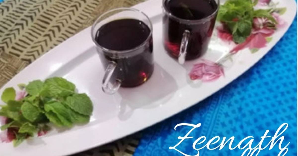 Mint Black Tea Recipe by ZMA Cookpad