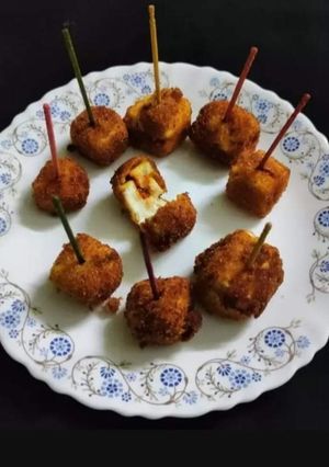 A picture of Paneer bites.
