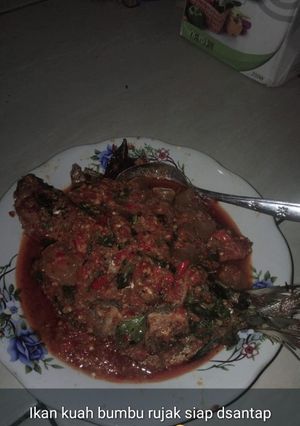 Foto resep Ikan kembung kuah rujak