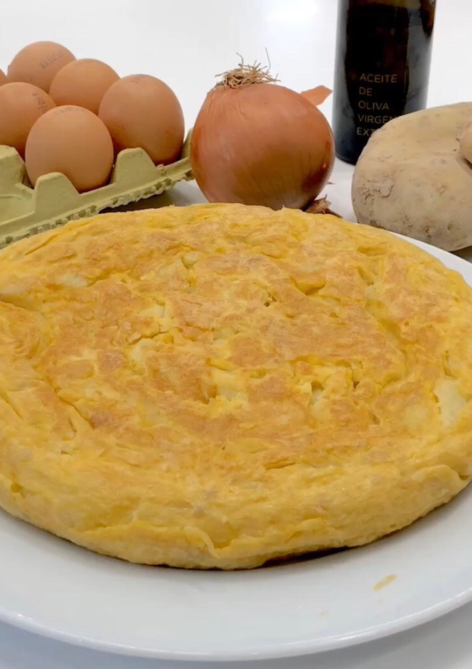 Una foto de Tortilla de patata clásica