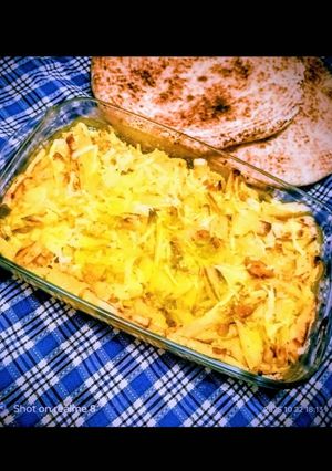 صورة لوصفة غراتان بطاطا بصوص الجبن